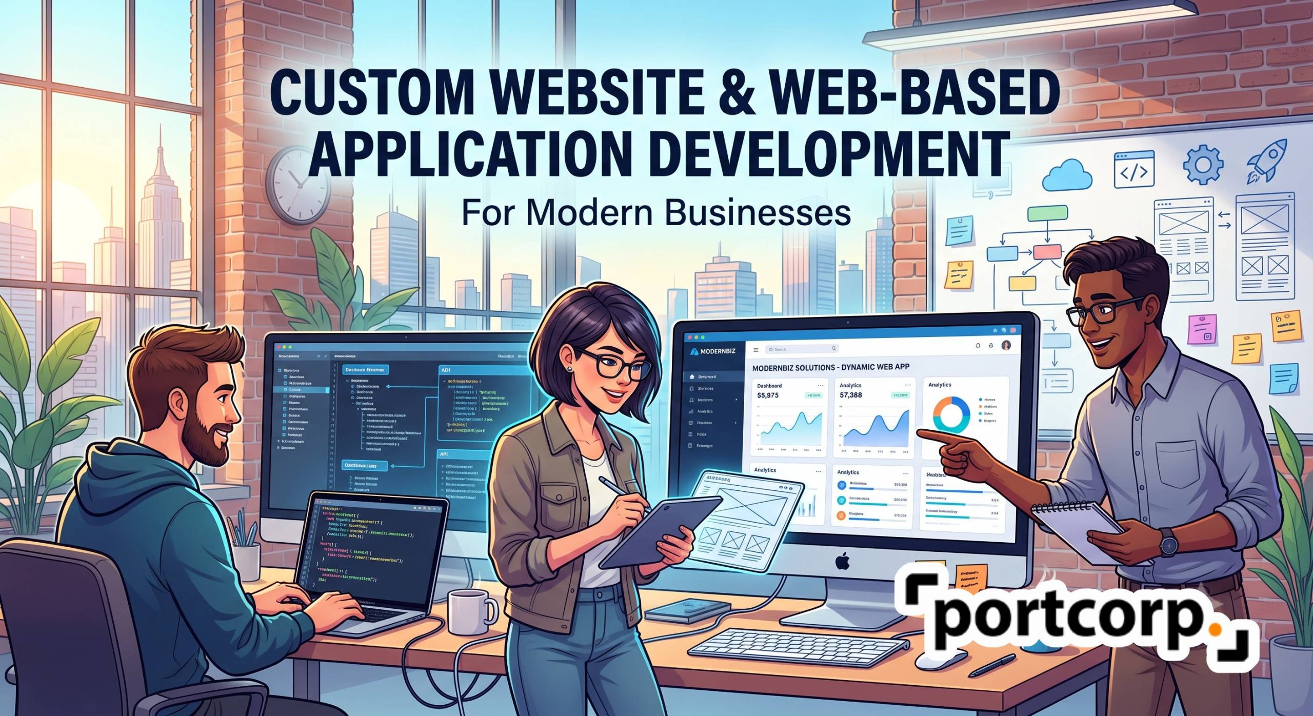 Custom Website & Web-Based Application Development Services