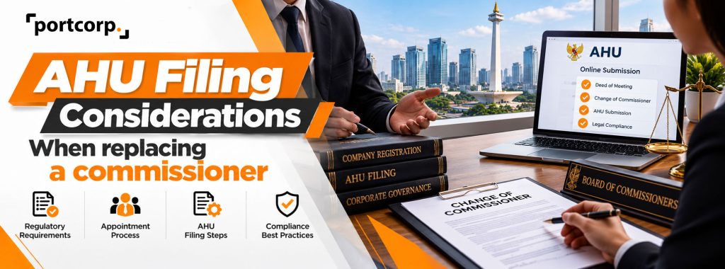 AHU Filing When Replacing a Commissioner in Indonesia